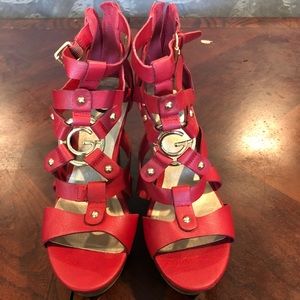Guess Red Heel sandal